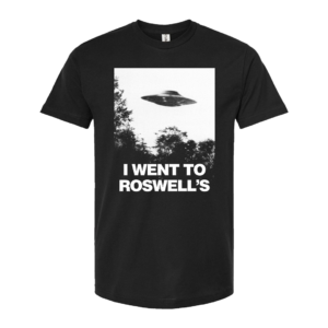 ufo files tee (glow in the dark)